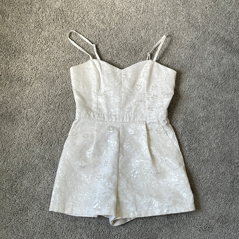 Mustard Seed Romper In Small